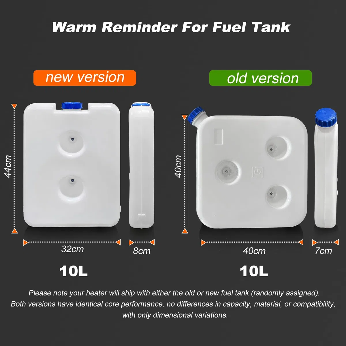 Triclicks Riscaldatore Diesel ad Aria 12 V 5 KW riscaldatore di parcheggio Diesel con silenziatore Interruttore LCD Telecomando 10 L Serbatoio per Camion, Barca, rimorchi Auto, Camper (Stile 10)