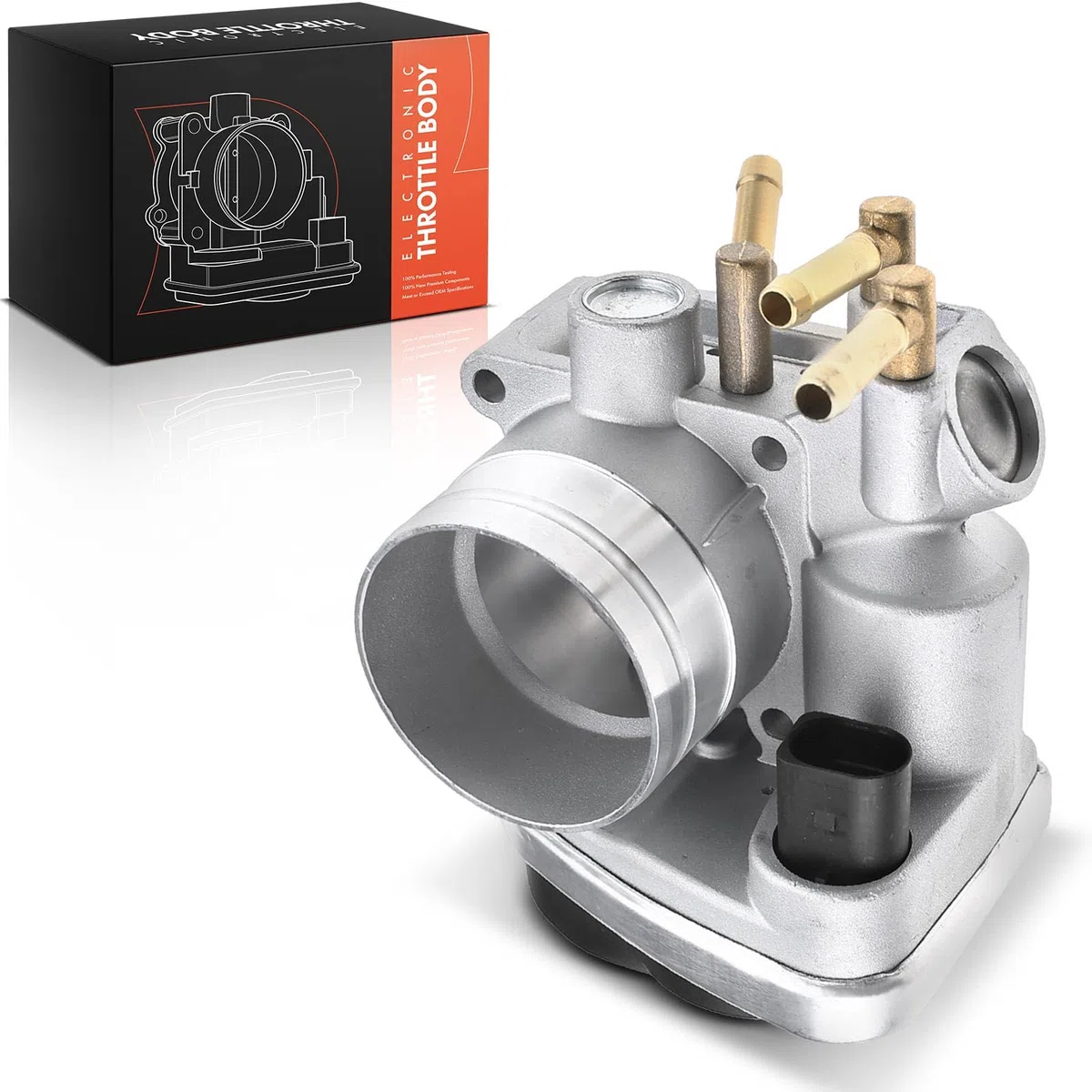Frankberg Valvola dell'acceleratore Benzina Compatibile con Golf VI 5K1 1.6L A3 Sportback 8PA 1.6L Golf VI Variante AJ5 1.6L Altea XL 5P5 5P8 1.6L C.a.d.d.y III MPV 2CB 2CJ 2KB 2KJ 1.6L 06A133062AT