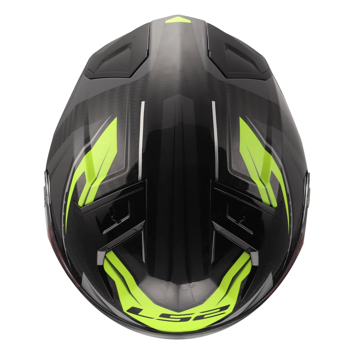 LS2, Casco Moto Integrale VECTOR II CARBON SAVAGE H-V Yellow, 4XL