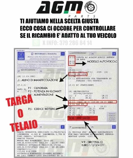 GENERICO MOSTRINA SOTTO PARABREZZA DEFLETTORE VENTO PER FIAT FIORINO QUBO 00735716934 AGM PARTS