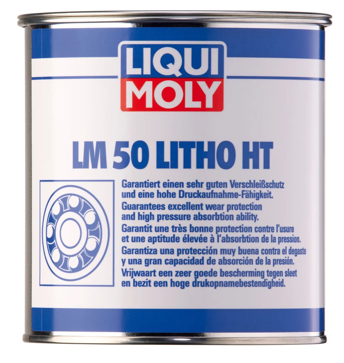 LIQUI MOLY LM 50 Litho HT, 1 kg, Grasso complesso di litio, SKU: 3407