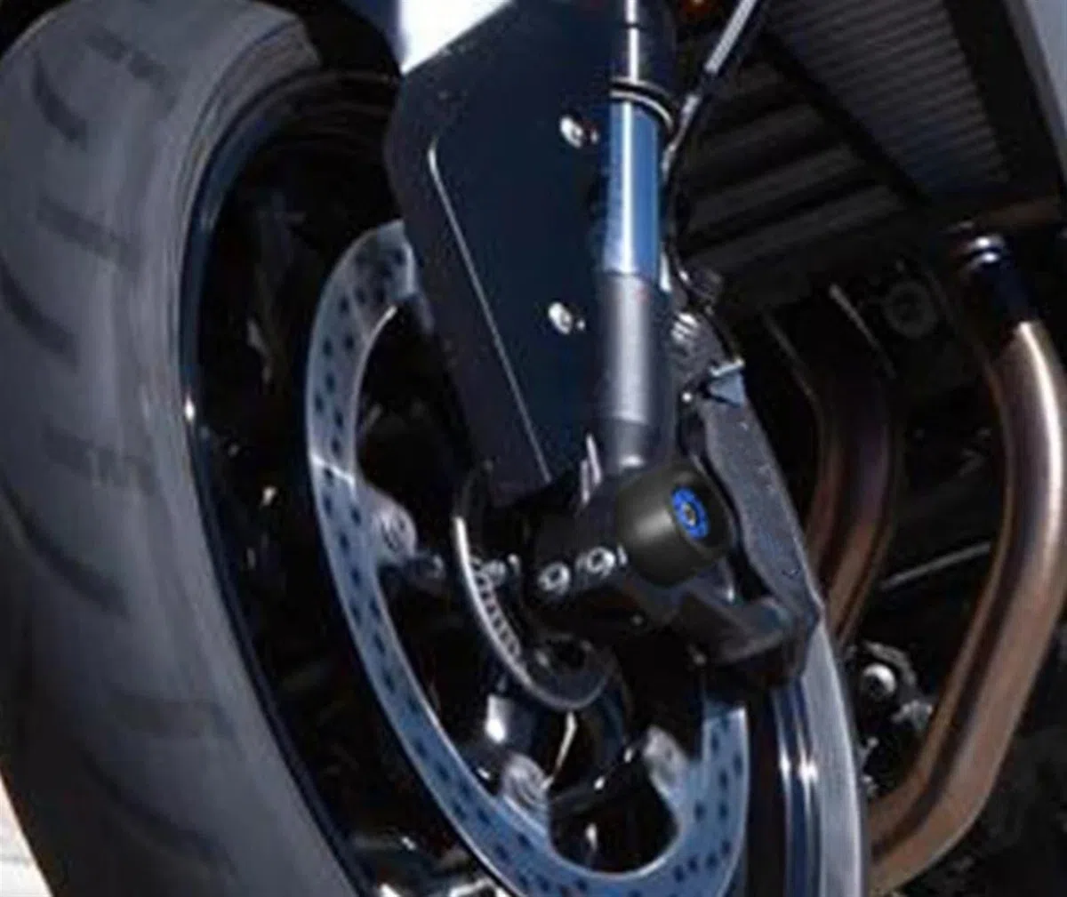 Tamponi Paratelaio per Kawasaki per ZX-6R per ZX6R per Ninja636 per Ninja 636 2009-2021 Moto Anteriore ASSE Posteriore Forcella Cursore Ruota Protezione Protezione paraurti(Verde)
