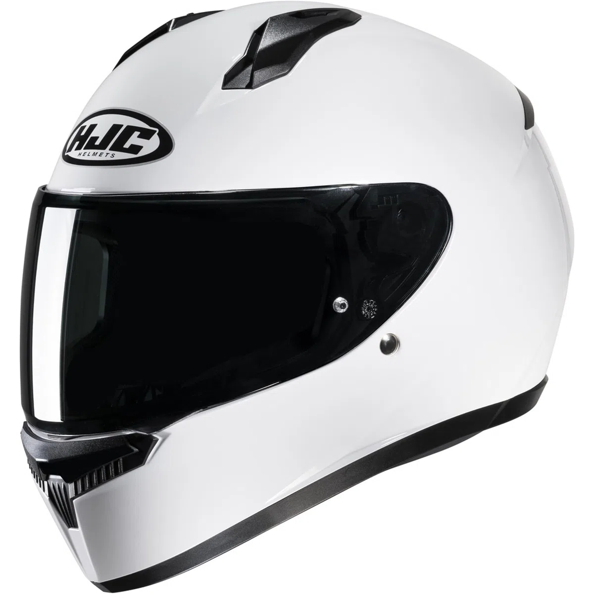 HJC, Casco Moto Integrale C10 SOLID Pearl White, M