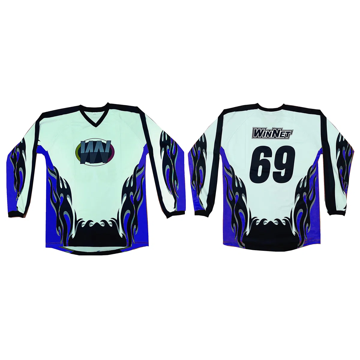 WinNet Tuta Completo da Moto Cross Enduro Quad per Adulto Maglia + Pantalone