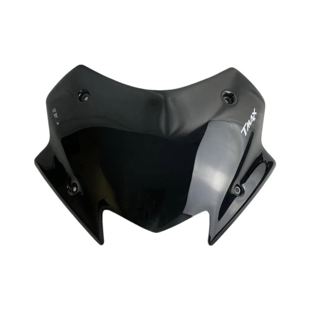 Parabrezza Moto Spoiler per T Max 530, Tmax530 2017-2019, T-Max 530, Bubble Parabrezza Vento Deflettore, Black, Policarbonato (PC), Per Motocicletta, Frontale