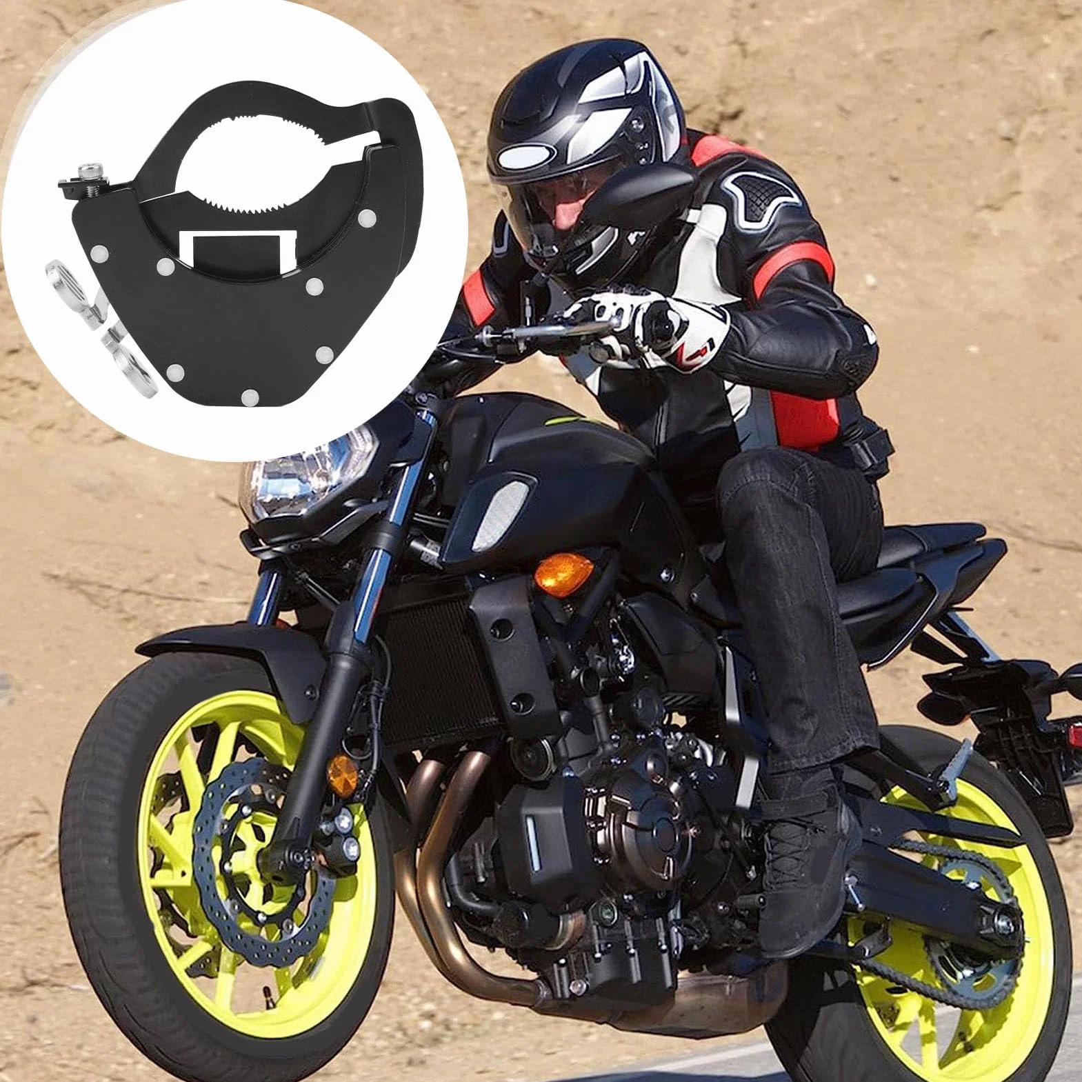 Pissente Blocco Acceleratore per Moto, Control per Moto Fermo per Blocco Acceleratore Aiuto Acceleratore per Moto Control per Moto Acceleratore Assistito Kit Inferiore