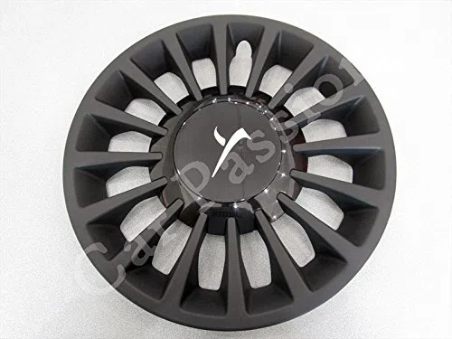 FCA 1 copricerchio Coppa Ruota Lancia Ypsilon 2011> 15" Originale Logo elefantino Bianco