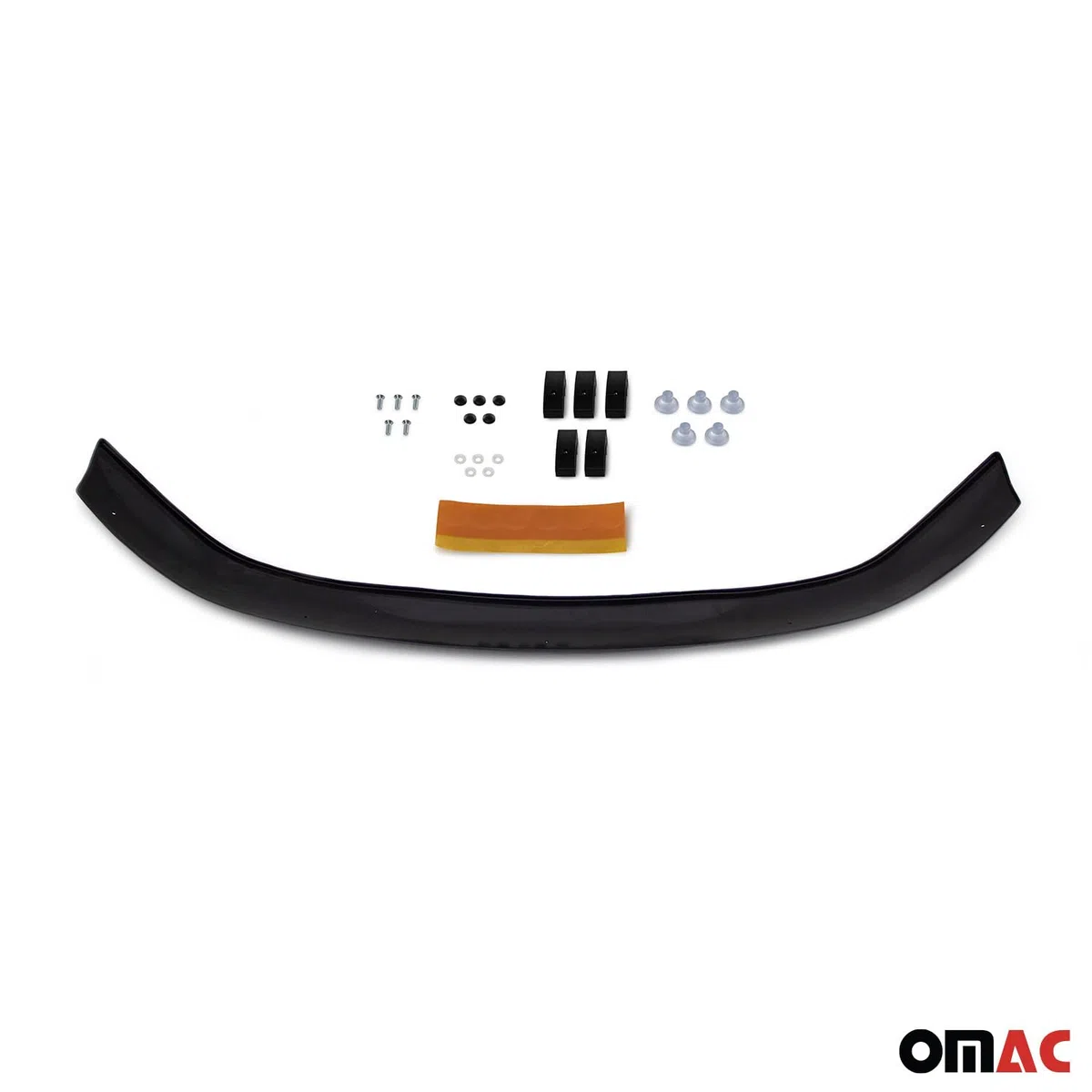 OMAC Cofano Deflektor Insekten Steinschlagschutz compatibile con Dacia Duster 2018-21 Dunkel