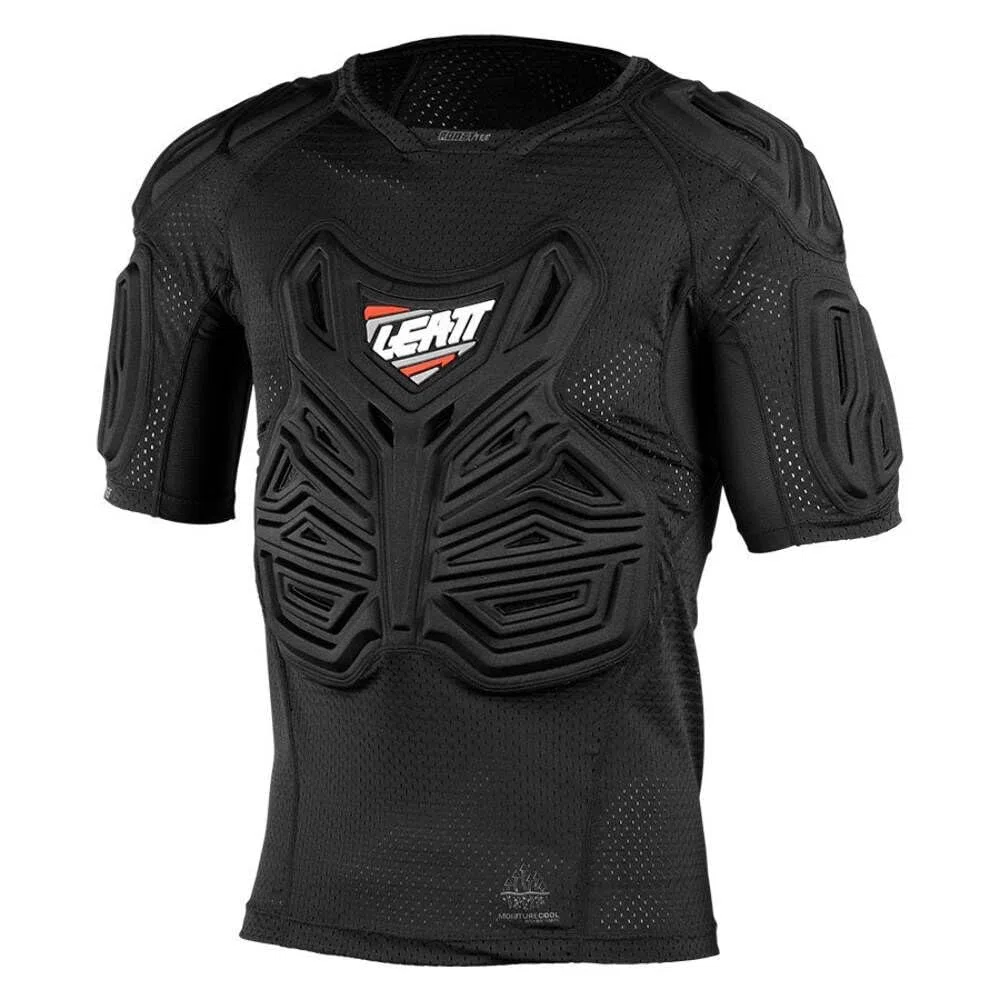 Leatt La Maglia Roost Tee è Una Protezione Confortevole. Offre Un Taglio Leggero e Senza sfregamenti. Giubbotto Unisex Adulto, Nero, S/M