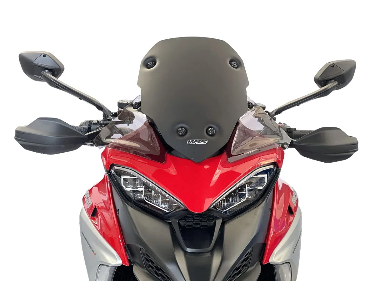 COPPIA DEFLETTORI ARIA FUME SCURO WRS COMPATIBILI CON MULTISTRADA V4 / S/S SPORT 2020-2023