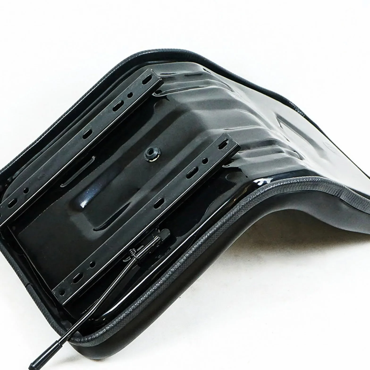 Sedile per trattore, universale, per auto d'epoca, con sospensioni, regolabile, universale, colore nero