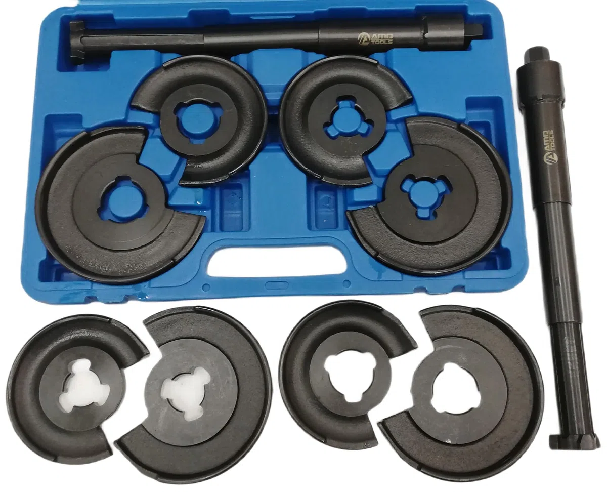 AMD TOOLS Tenditore a Molla per Mercedes W123 W124 W201 W202 W210 per Mercedes Benz per BMW per Hyundai Saab per Volvo per VW Fiat per Volvo per Mazda per Skoda AUDII per VAG McPherson Molla Interna