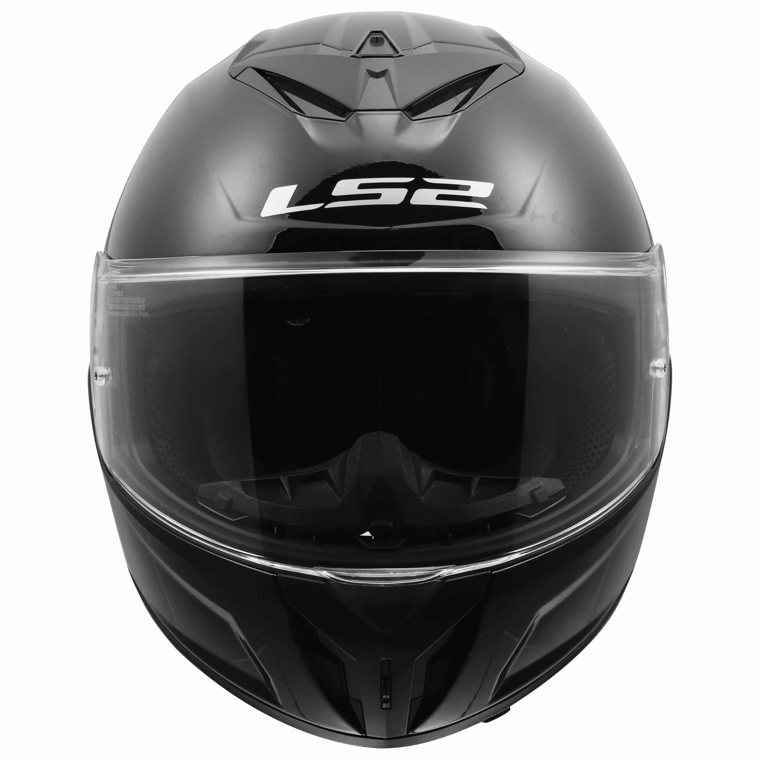 LS2, Casco Moto Integrale RAPID III SOLID Gloss Black, S