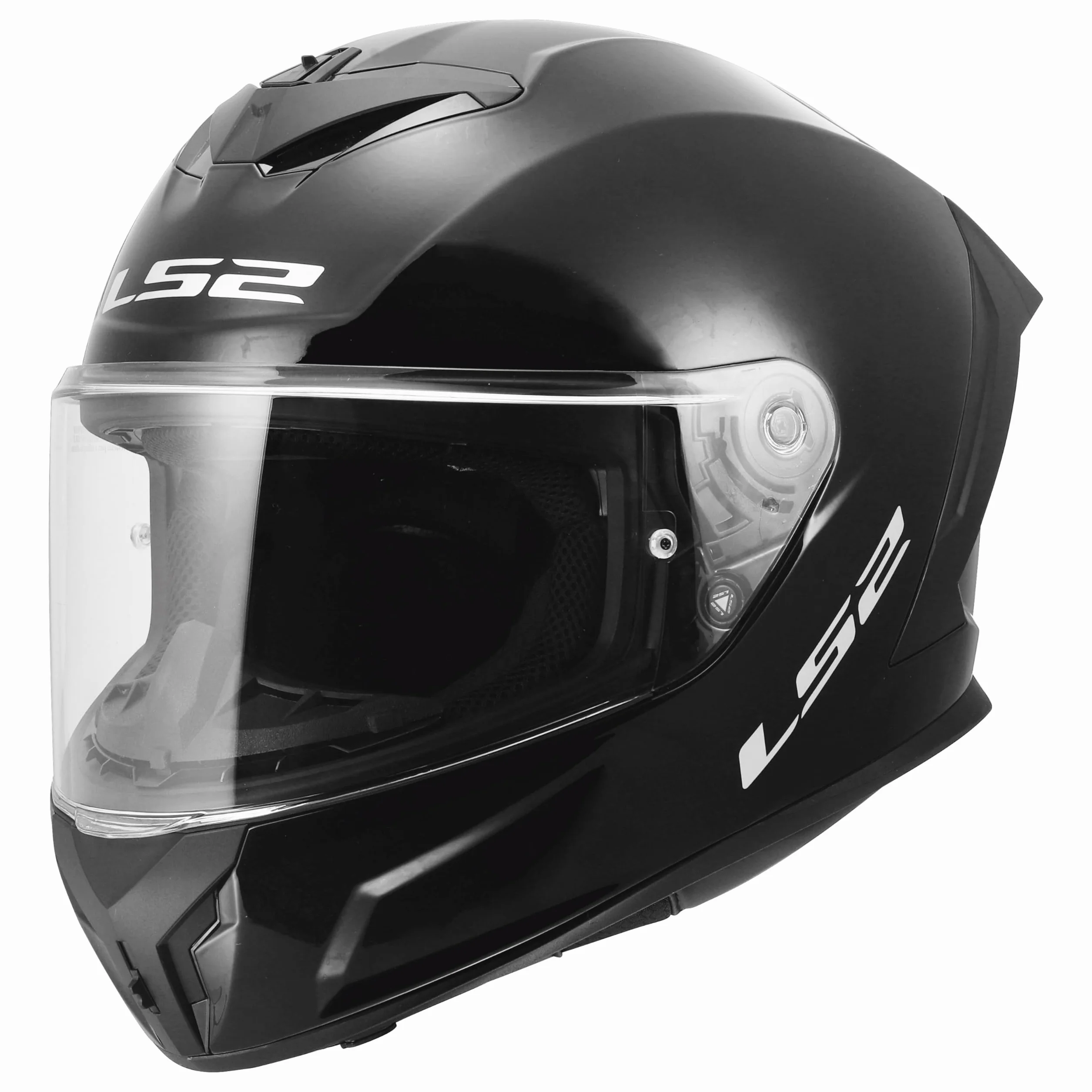LS2, Casco Moto Integrale RAPID III SOLID Gloss Black, S