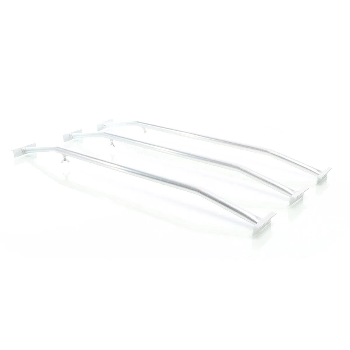XPOtool Staffe telo per rimorchi leggeri e carrelli appendice, 3 barre allungabili 100-145cm, in alluminio