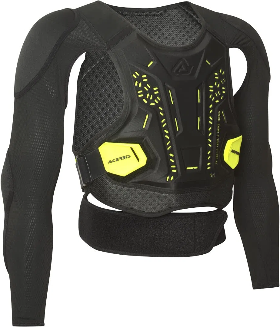 ACERBIS PETTORINA PLASMA NERO/GIALLO L/XL