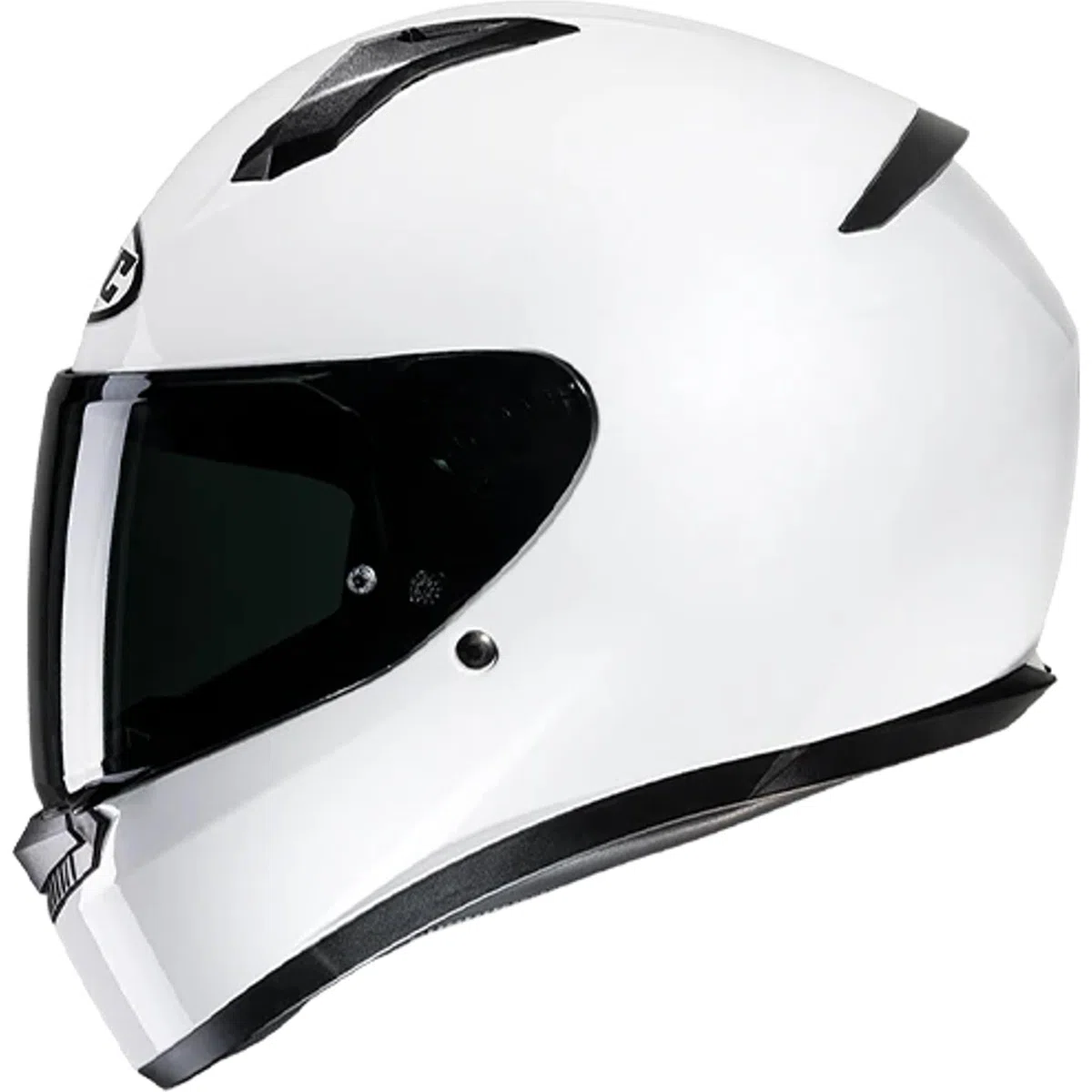 HJC, Casco Moto Integrale C10 SOLID Pearl White, M