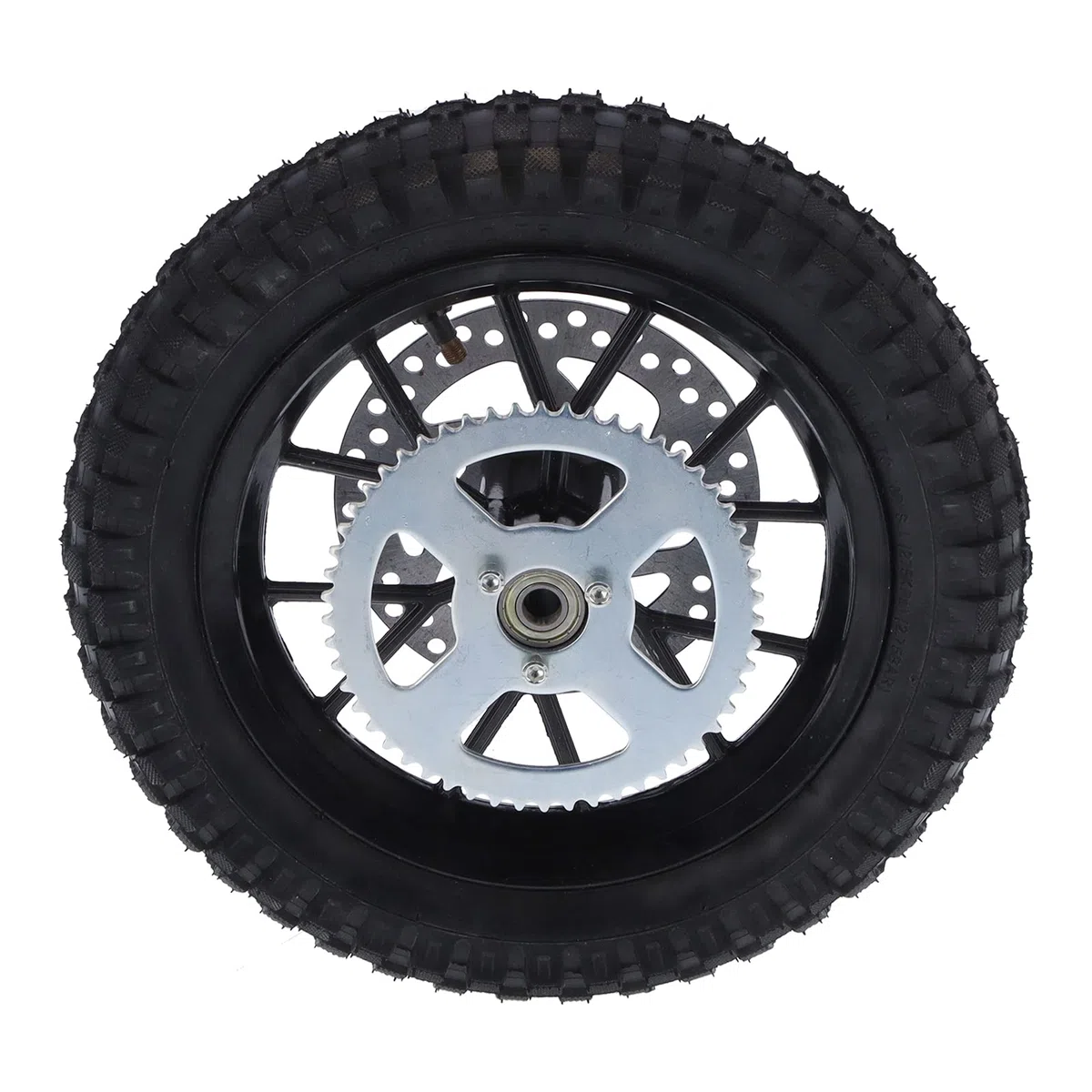 Ruota Posteriore Aramox, 12,5 X 2,75 Pollici di Gomma Anti-scivolo in Metallo per Ruota Posteriore di Ricambio per Coolster 2 Tempi Mini Dirt Bike QG-50