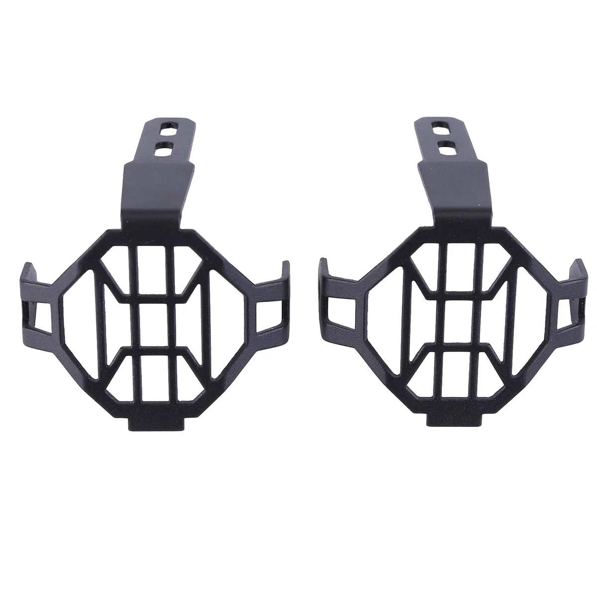 2X Fari supplementari per moto fendinebbia, faro LED 12V, griglia di protezione + cablaggio 40W 4000LM Adatto per BMW R1200GS F850GS