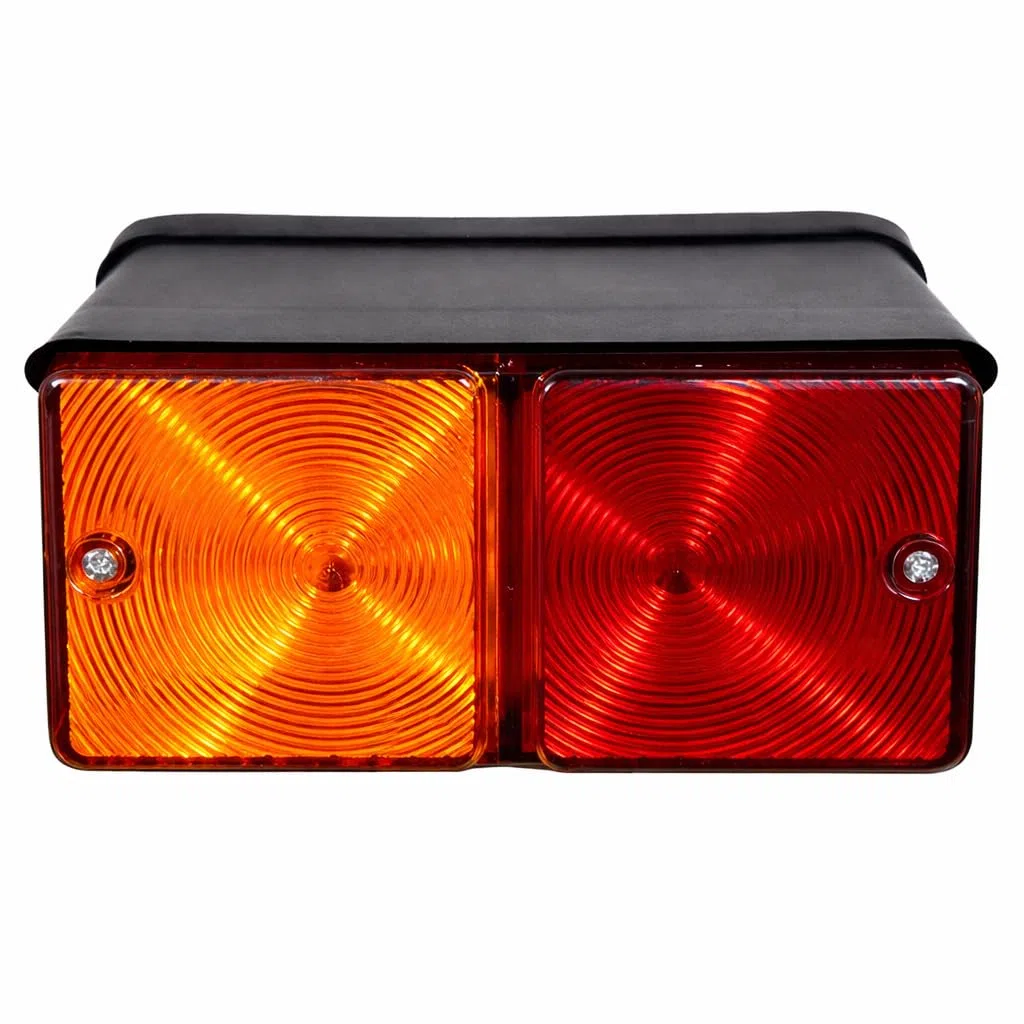 Lite Green Fanale posteriore per trattore Fanale 12v LED super luminoso Combinazione, Gruppo luci posteriori Sostituzione per Case/IH | FIAT | Trattori Ford New Holland 6610 535 515 4610