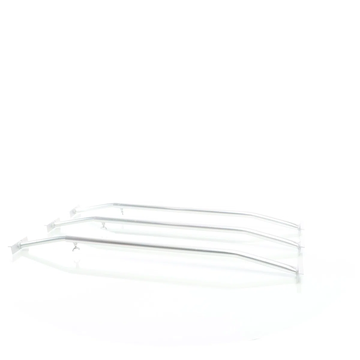XPOtool Staffe telo per rimorchi leggeri e carrelli appendice, 3 barre allungabili 100-145cm, in alluminio
