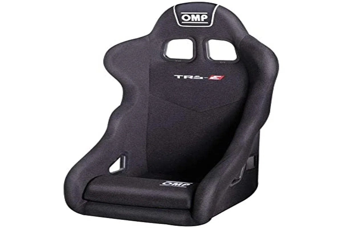 OMP HA/741E/N Sedile da corsa nero