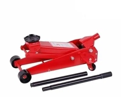 Cric Crick Sollevatore Martinetto Idraulico Professionale 3 Tonnellate/3000Kg con Ruote Bidirezionali per Officina Auto Atocarri Veicoli **** Attualmente Disponibile Solo di Colore Giallo/Yellow ****