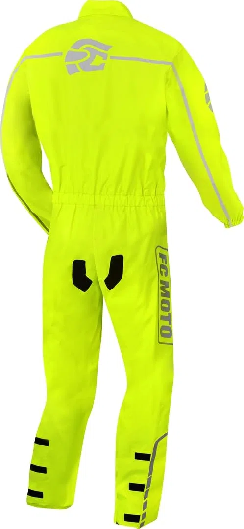 FC-Moto Rain Tuta antipioggia Moto Intero, giallo, S