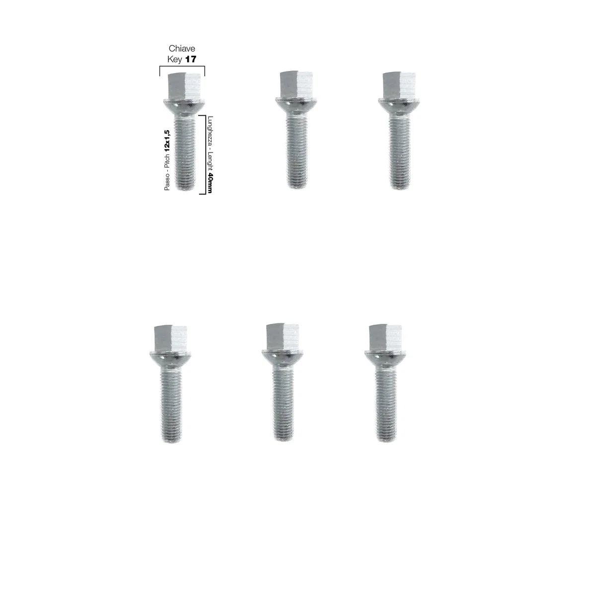 Simoni Racing Dr103/B12 Kit 2 Distanziali Per Ruote da 20Mm con Bulloni, Per Smart Fortwo (450/451) >13, Roadster