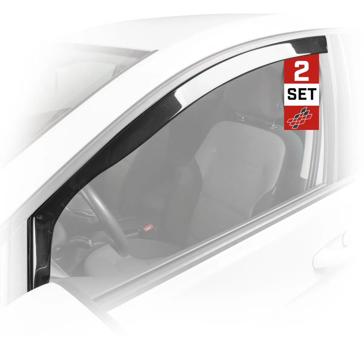 WALSER Deflettore del vento compatibile con Suzuki Vitara (LY) 02/2015-Oggi