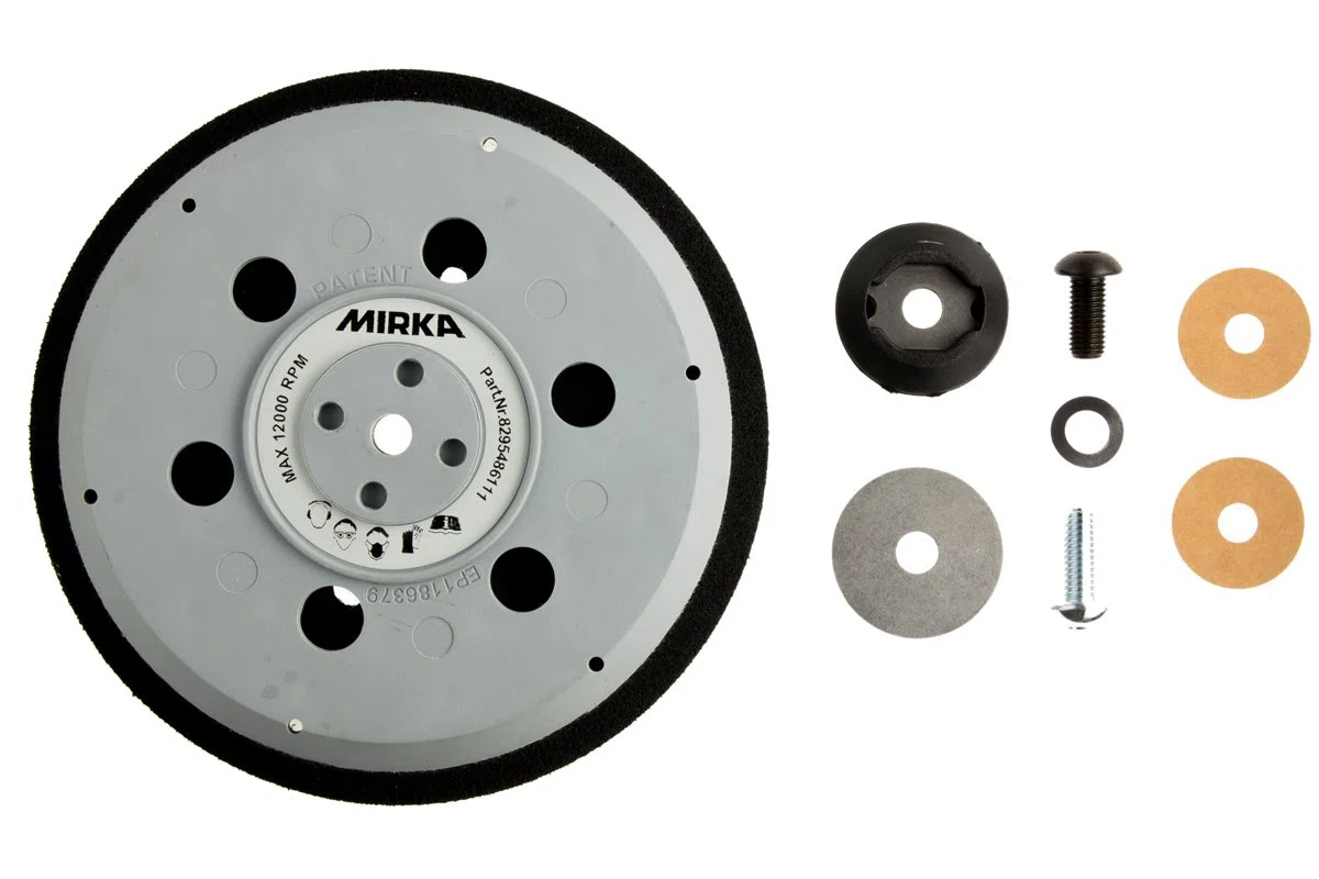 Mirka 8295494111 Platorello Tinta Unita 5/16 "con M8 Grip 61L Medium, 150 mm