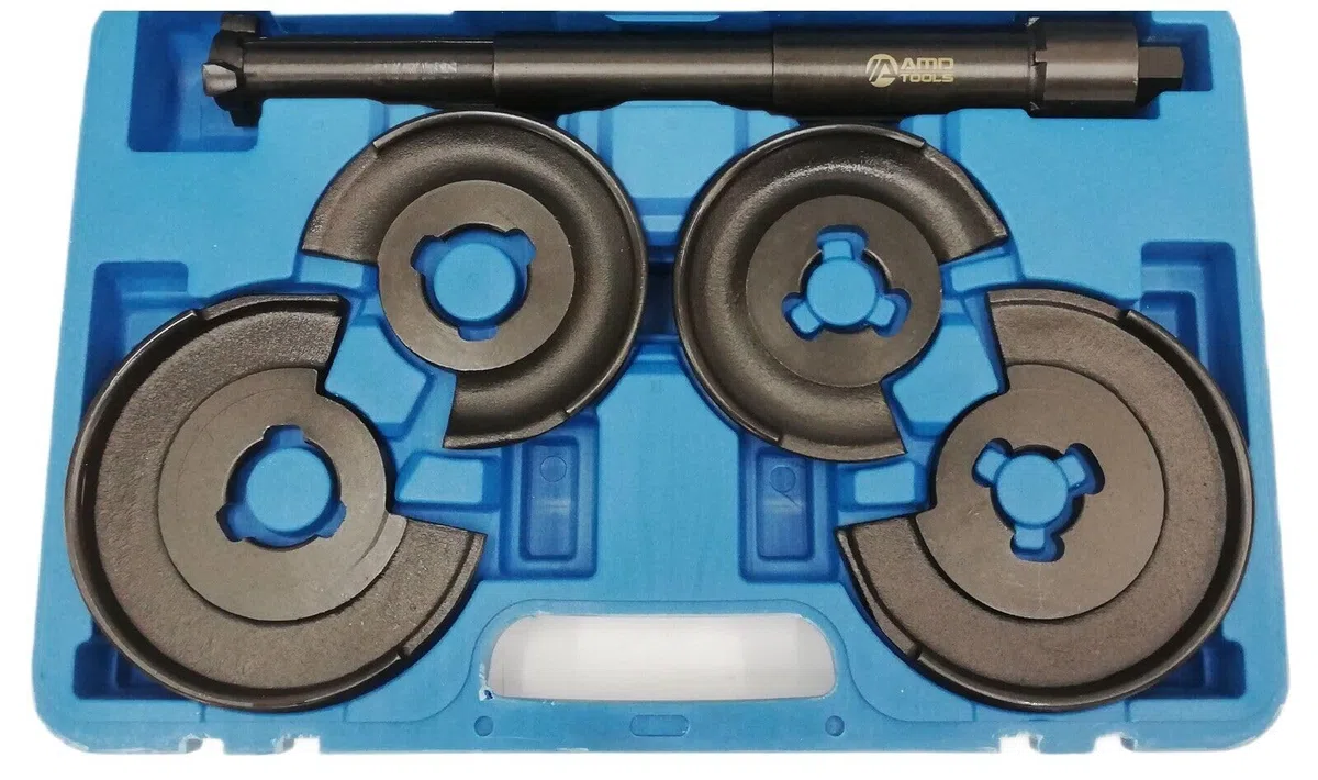 AMD TOOLS Tenditore a Molla per Mercedes W123 W124 W201 W202 W210 per Mercedes Benz per BMW per Hyundai Saab per Volvo per VW Fiat per Volvo per Mazda per Skoda AUDII per VAG McPherson Molla Interna