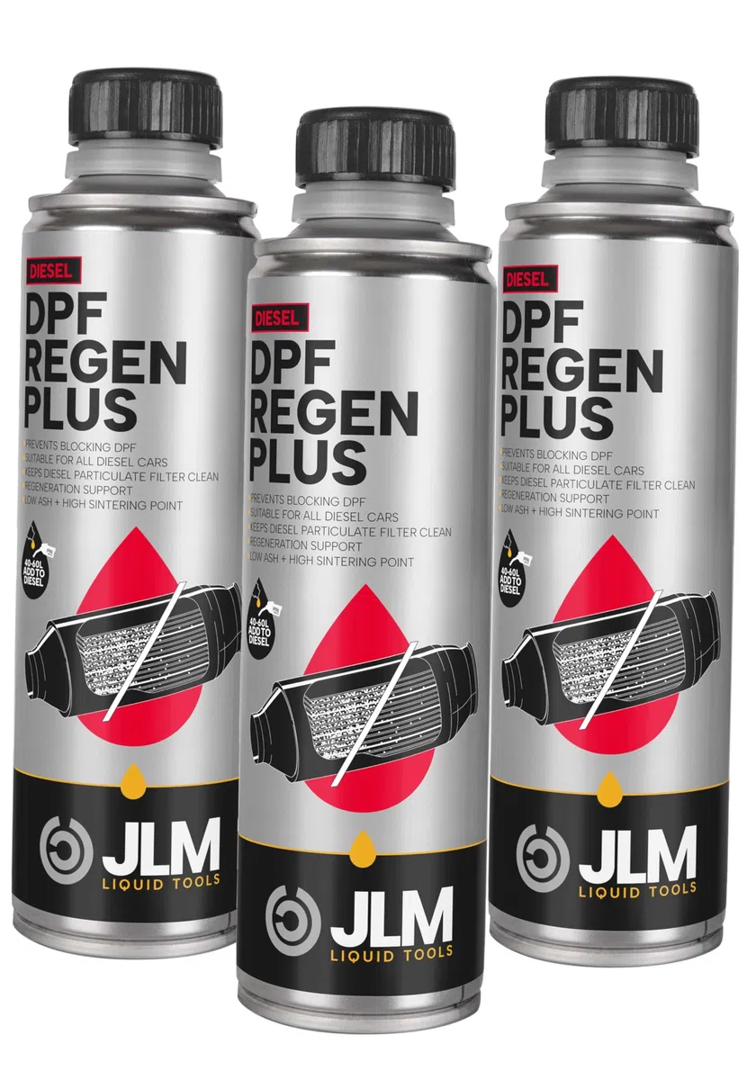 JLM Diesel DPF ReGen Plus 3 x 250ml (750ml) | Confezione da 3 pezzi
