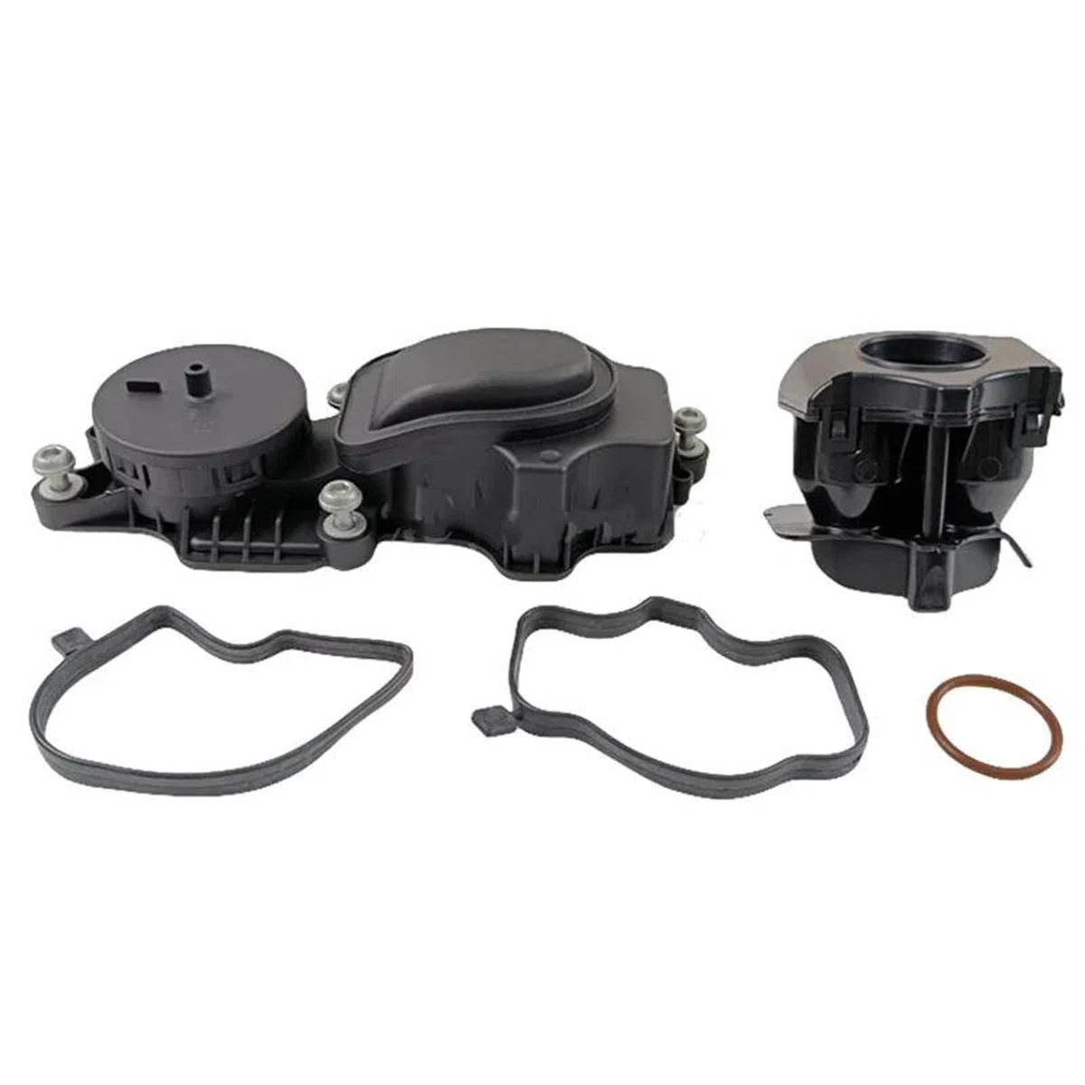 Coperchio Valvola Motore Kit Guarnizione Coperchio Valvola E Valvola Di Sfiato Separatore Olio Per BMW Per E46 E87 E90 E60 E61 E83 Per M47 11127799224 11127794495 coperchio punterie(1 set)