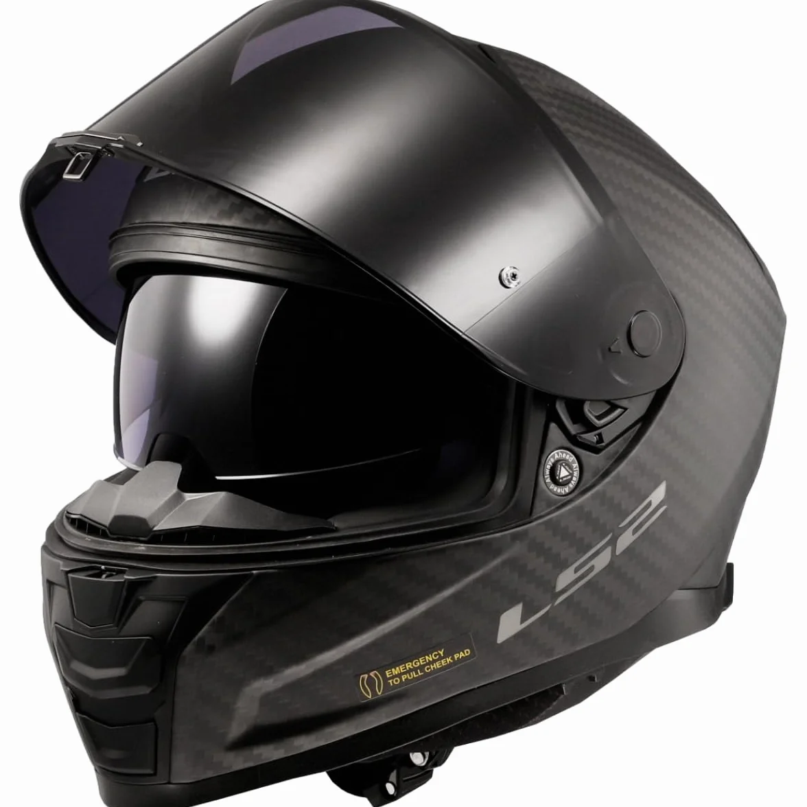 LS2, Casco Moto Integrale VECTOR II CARBON Matt Carbon, L