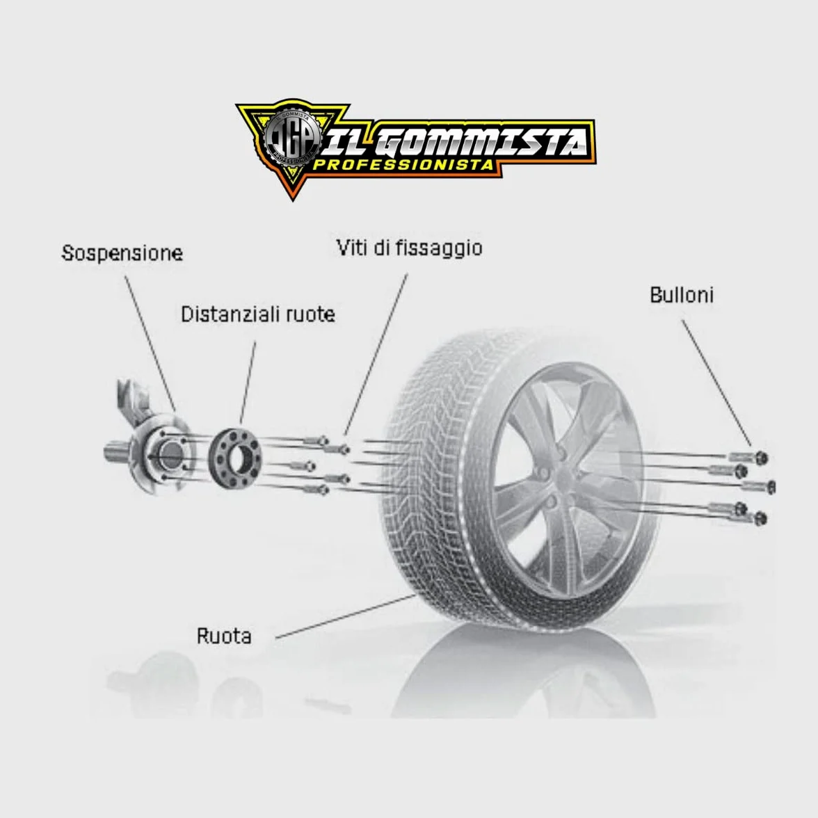 IGP 2 Distanziali Ruote 20 mm Compatibili Con Bmw Serie 3 F30 F31 F34 F35 F80 Cabrio Coupe' Xdrive Msport 5x120 mozzo 72,6 + Bulloni M14 x 1,25
