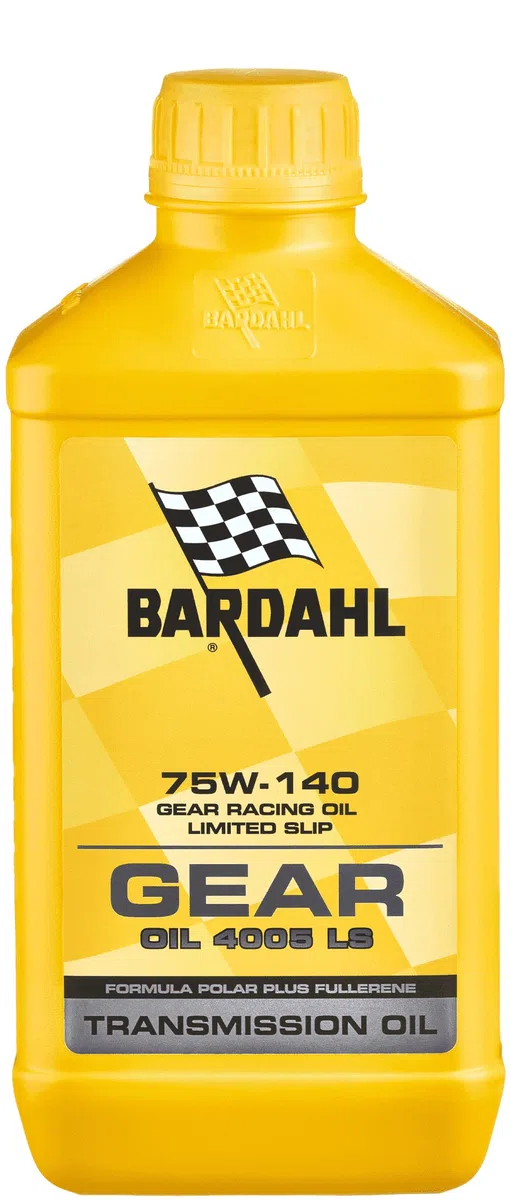 Bardahl - Gear Oil 75W140, Lubrificante per Trasmissioni e Differenziali, Olio Trasmissione per Auto Stradali e Fuoristrada, 1 Litro