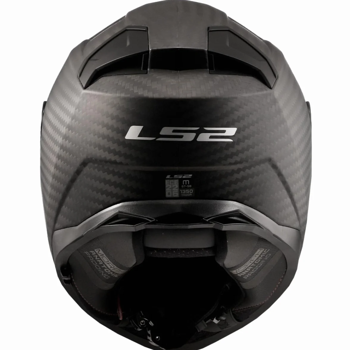 LS2, Casco Moto Integrale VECTOR II CARBON Matt Carbon, L
