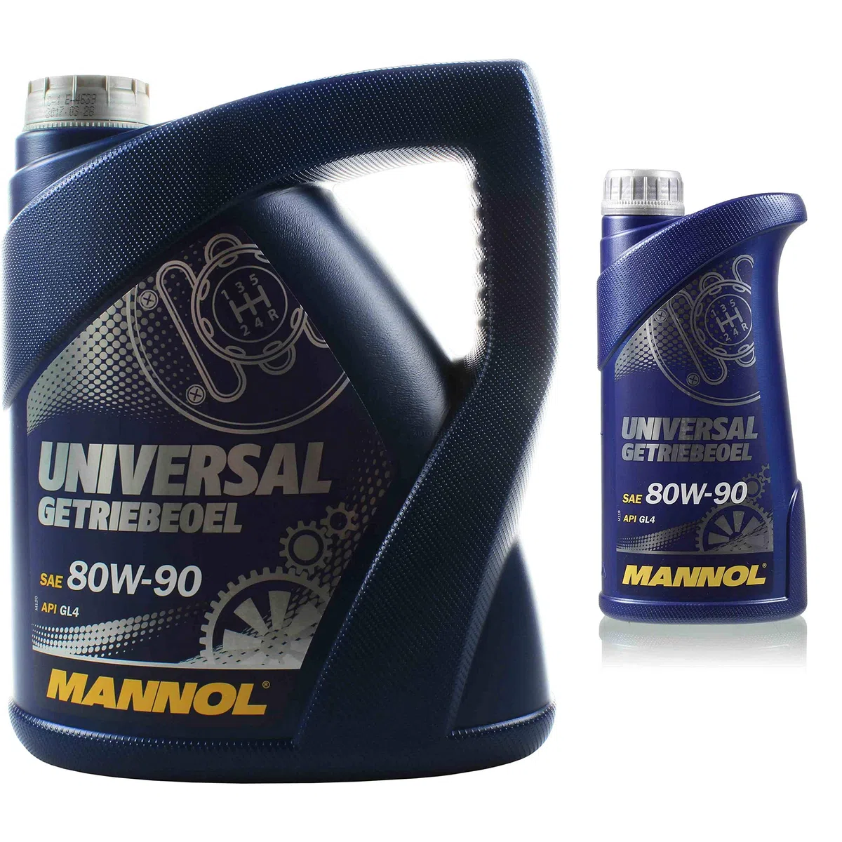 Olio per trasmissione originale MANNOL 80W-90 API GL 4 da 5 litri