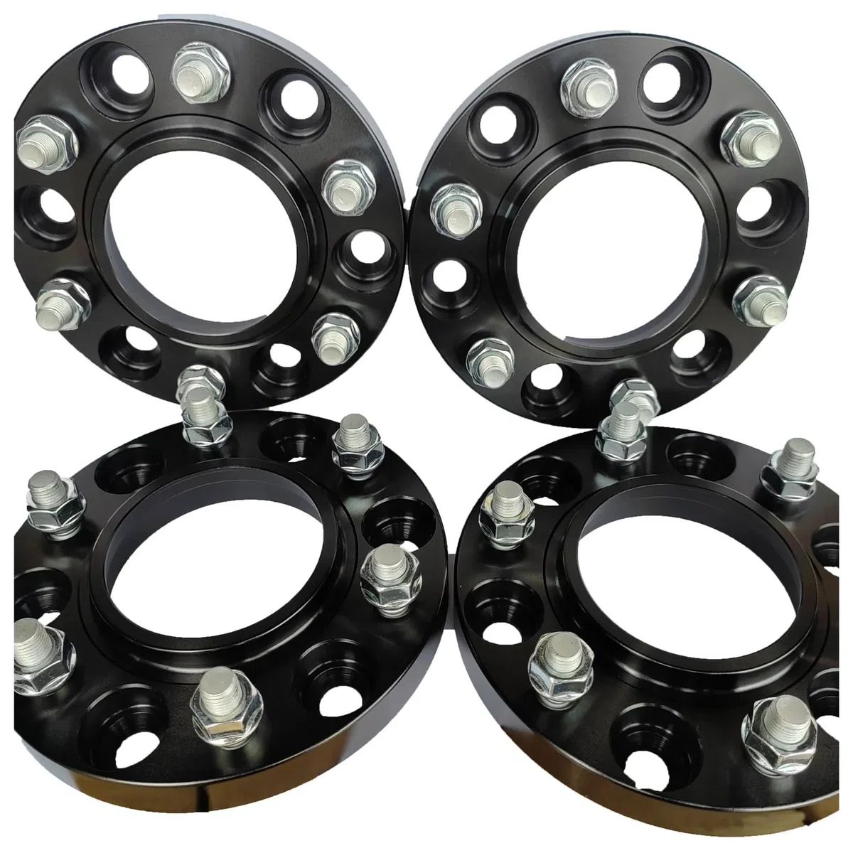 Distanziali Ruote Auto Per Mitsubishi Per Triton L200 Per Montero Per Sport Tool 2 Pezzi Distanziali Per Ruote Auto In Alluminio T6061 Distanziali Ruota Auto(Silver or Black 20mm)