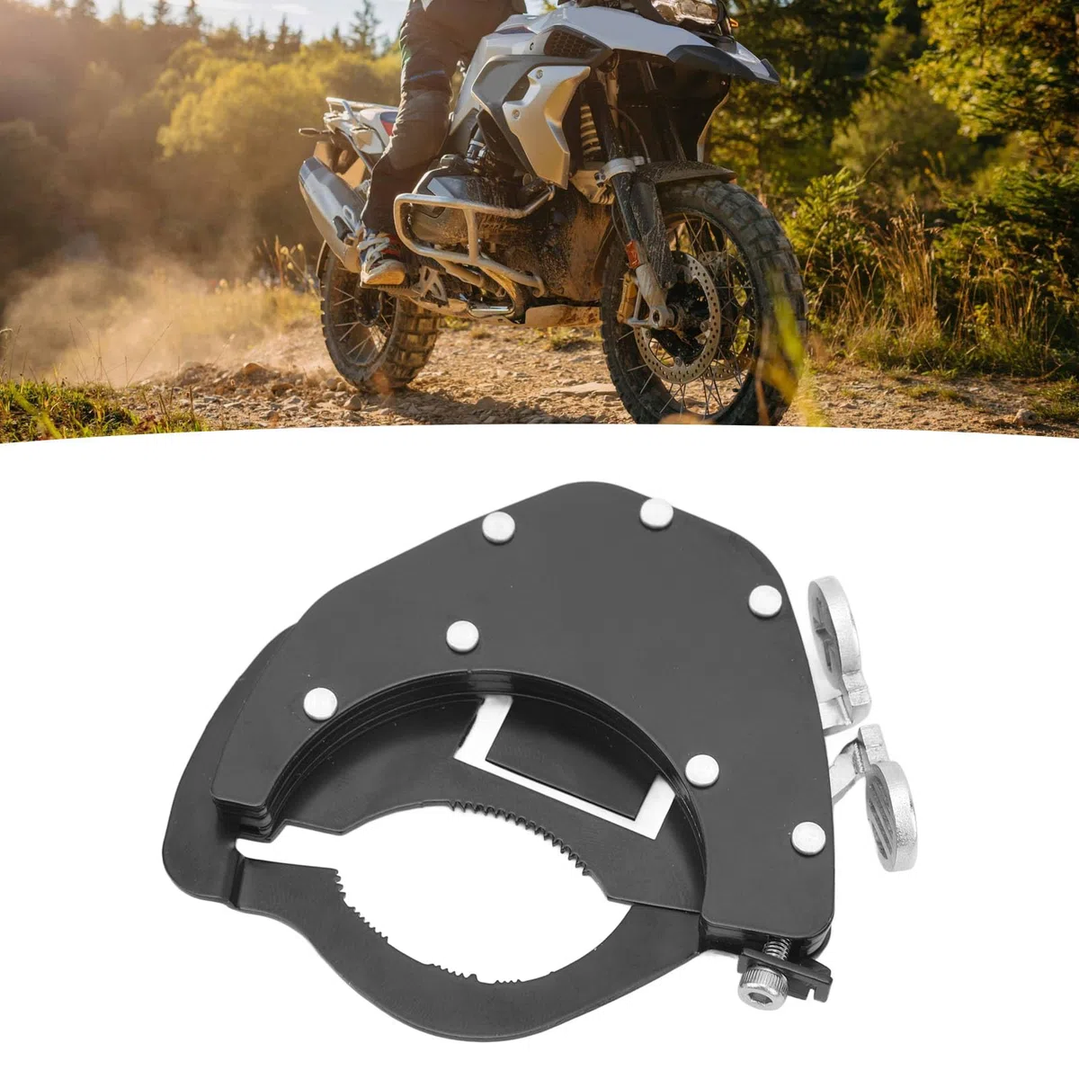 Pissente Blocco Acceleratore per Moto, Control per Moto Fermo per Blocco Acceleratore Aiuto Acceleratore per Moto Control per Moto Acceleratore Assistito Kit Inferiore