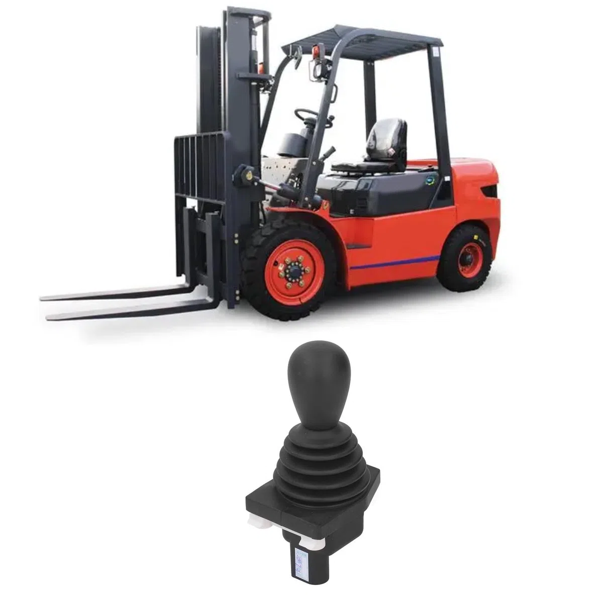 Joystick Carrello Elevatore, Joystick Unità di Controllo, Maniglia del Controller del Joystick del Caricatore del Trattore del Carrello Elevatore 7919040015 per E25 E25S E30S 1276