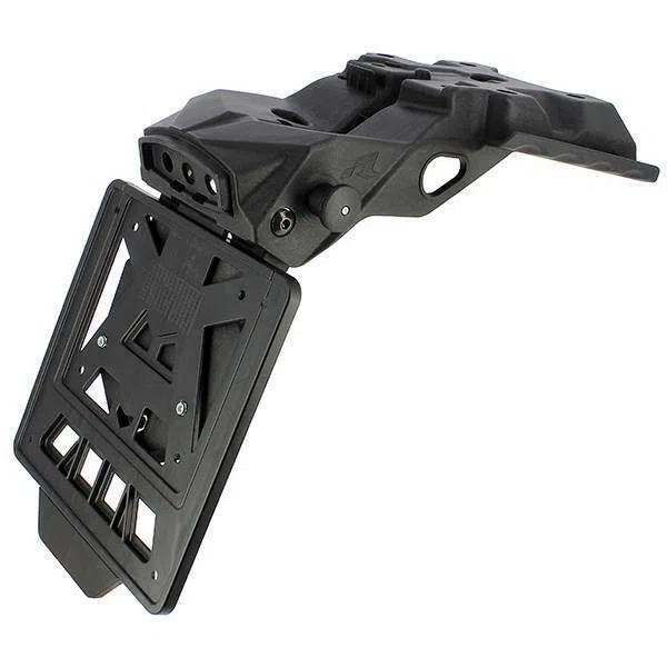 PORTATARGA A LED INTEGRA NERO PER YAMAHA T7