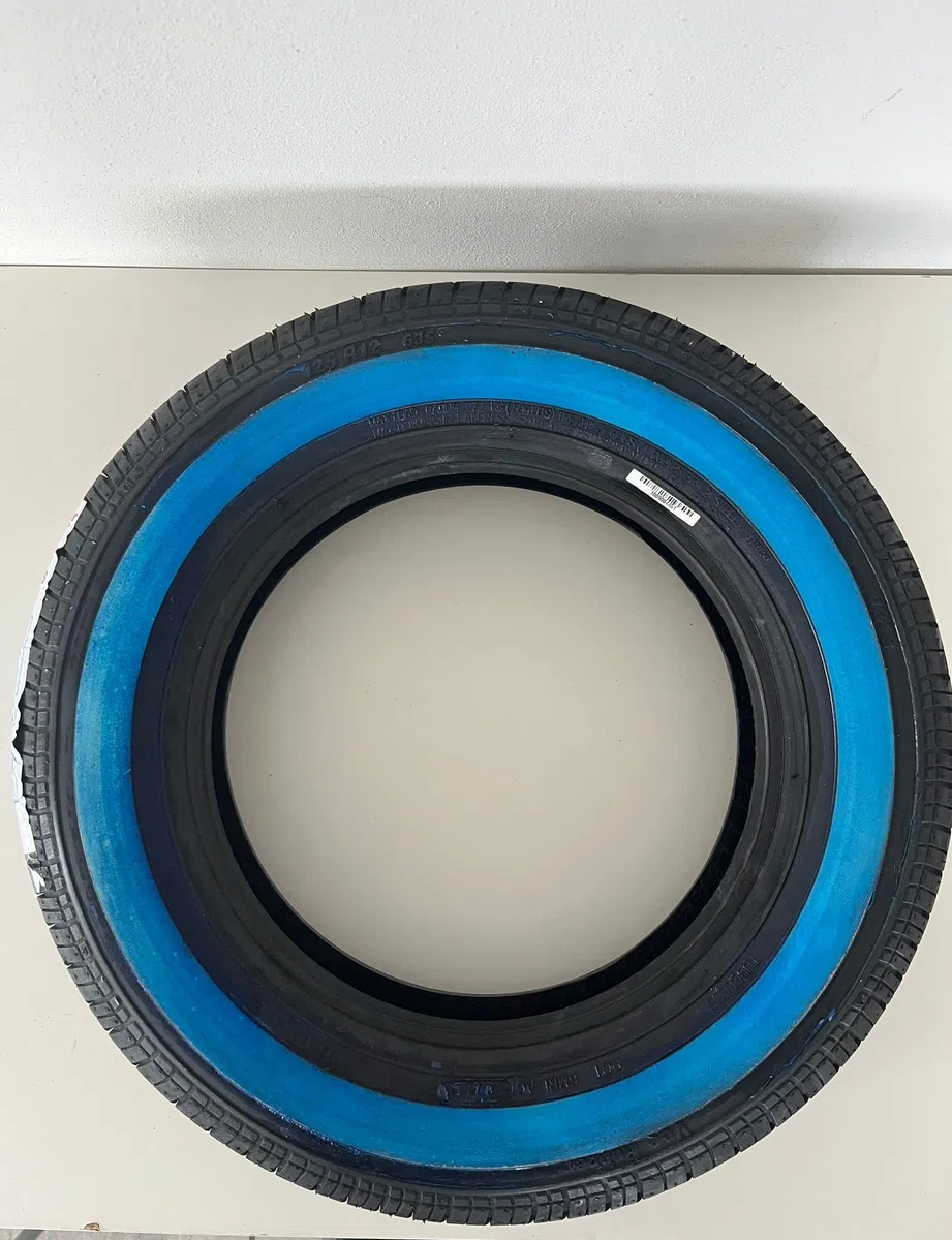 VEERUBBER PNEUMATICO GOMMA 125 12 63S TUBELESS FASCIA BIANCA 28mm WHITE WALL compatibile con FIAT 500 EPOCA