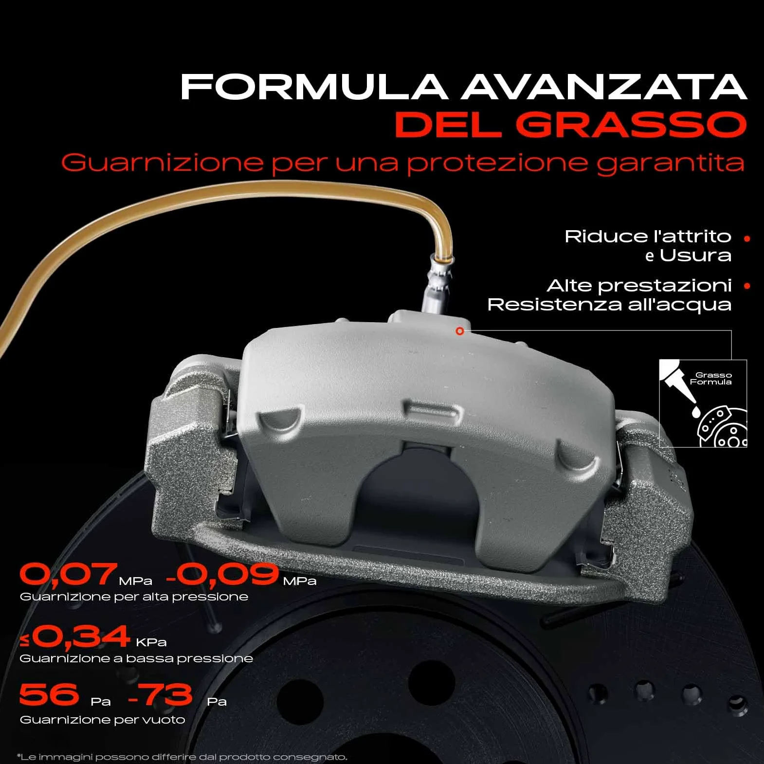 Frankberg Pinza freno Sistema frenante Staffa pinza freno Posteriore Destra allum.i.n.io Compatibile con Astra G T98 Meriva X03 Zafira A T98 Replace# 93170607