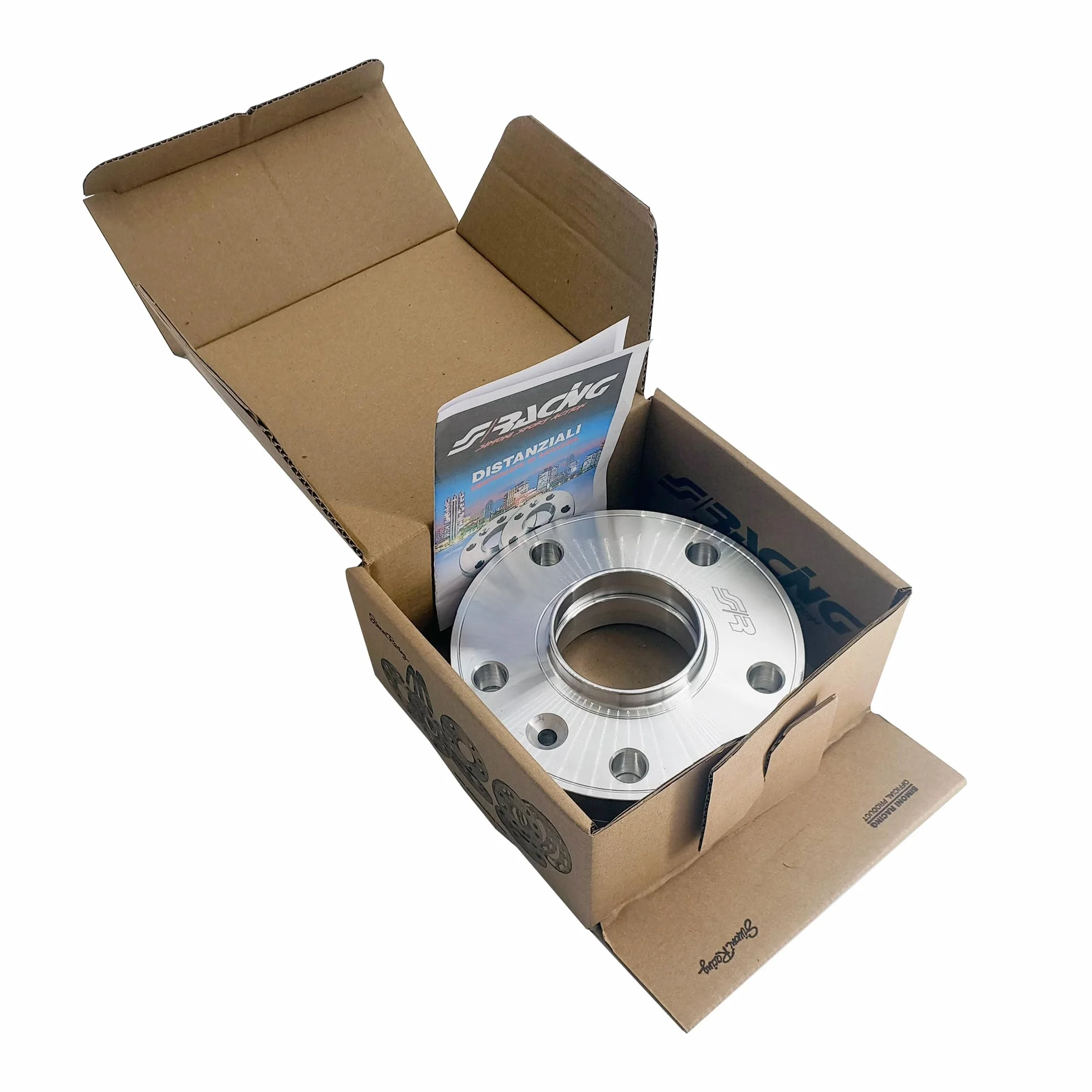 Simoni Racing DR019/B7 Distanziali Ruote da 20 mm con bulloneria
