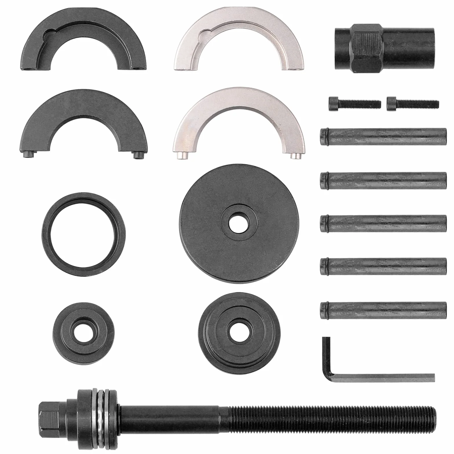 DAYUAN Strumento per estrazione cuscinetto ruota anteriore 85 mm per VW T5 Touareg Multivan