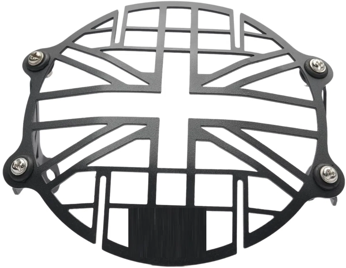 Griglia faro (nero) adatto per Royal Enfield Super Meteor 650