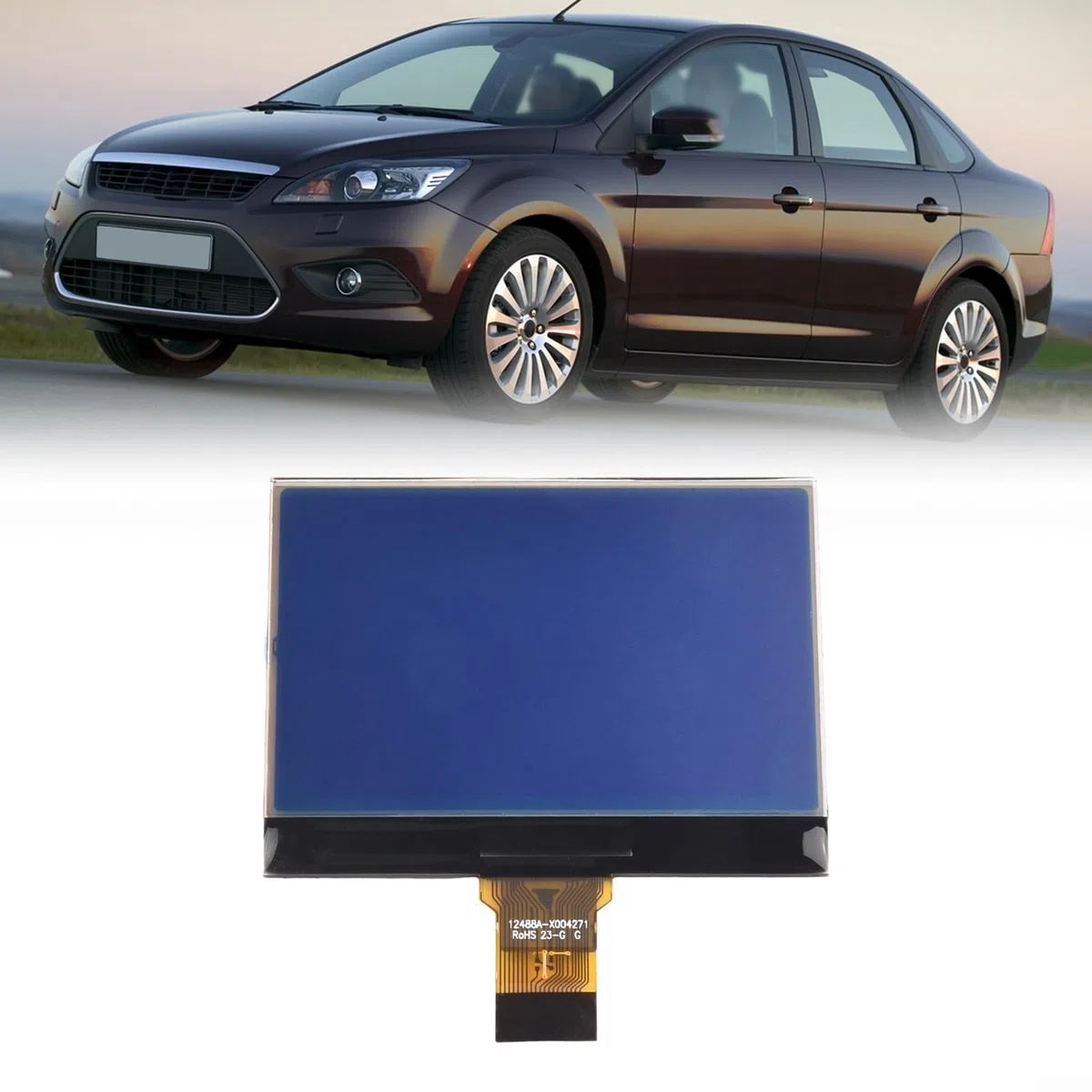 Schermo LCD di ricambio, per Ford Focus 2008-2011, C-Max 2007-2010, 2006-2012, 2008-2012