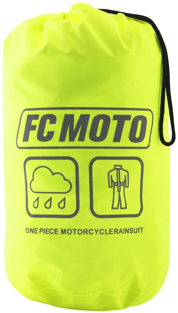 FC-Moto Rain Tuta antipioggia Moto Intero, giallo, S